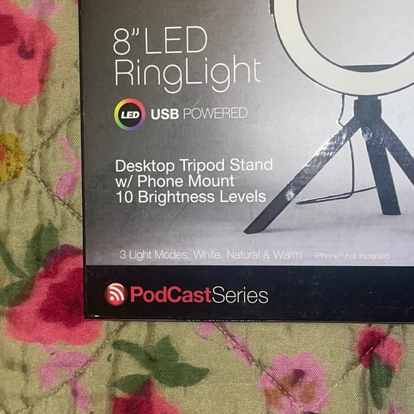 PodCastSeries Cameras, Photo & Video Halolight 8 Led Ring Light Poshmark